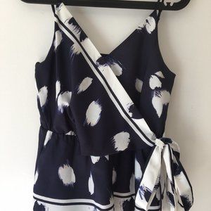 Banana Republic | Women's Framed Wrap Tank Sz XS